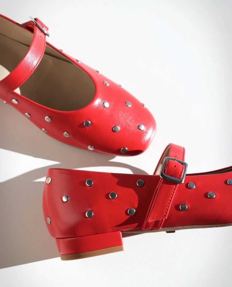ROS Lisbon - ALMA Studs Red Poppy  (3)