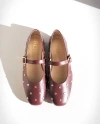 ALMA Studs Burgundy  (1)