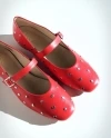 ALMA Studs Red Poppy  (2)
