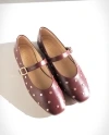 ALMA Studs Burgundy  (2)
