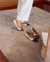 ROS Ballerinas Off White & Cognac (9)