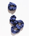 Scrunchie Marmoreado Azul (2)