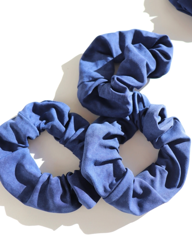 ROS Lisbon - Scrunchie Marmoreado Azul (3)