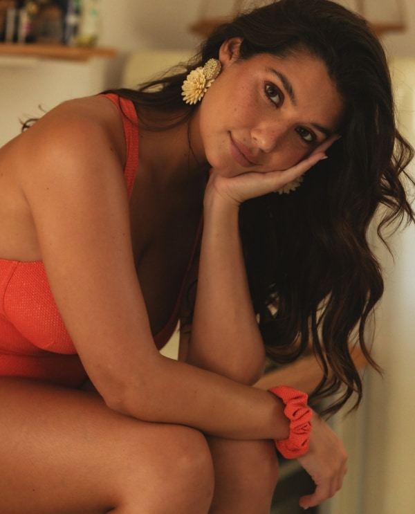Scrunchie Gloss Orange