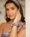 Scrunchie Steine Golden Glitter (2)